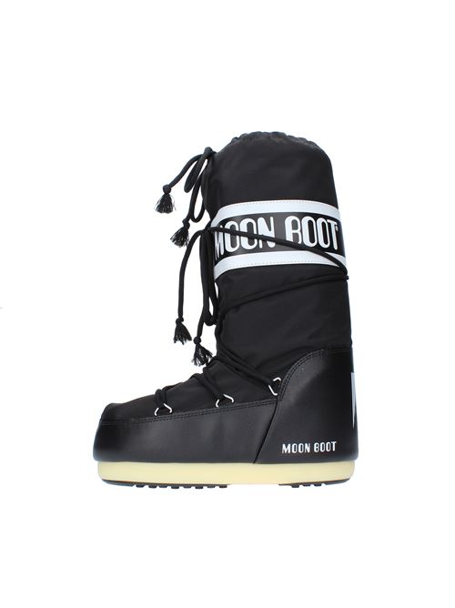 Snow boots model ICON NYLON MOON BOOT made of water-repellent technical nylon MOON BOOT | 140044NERO